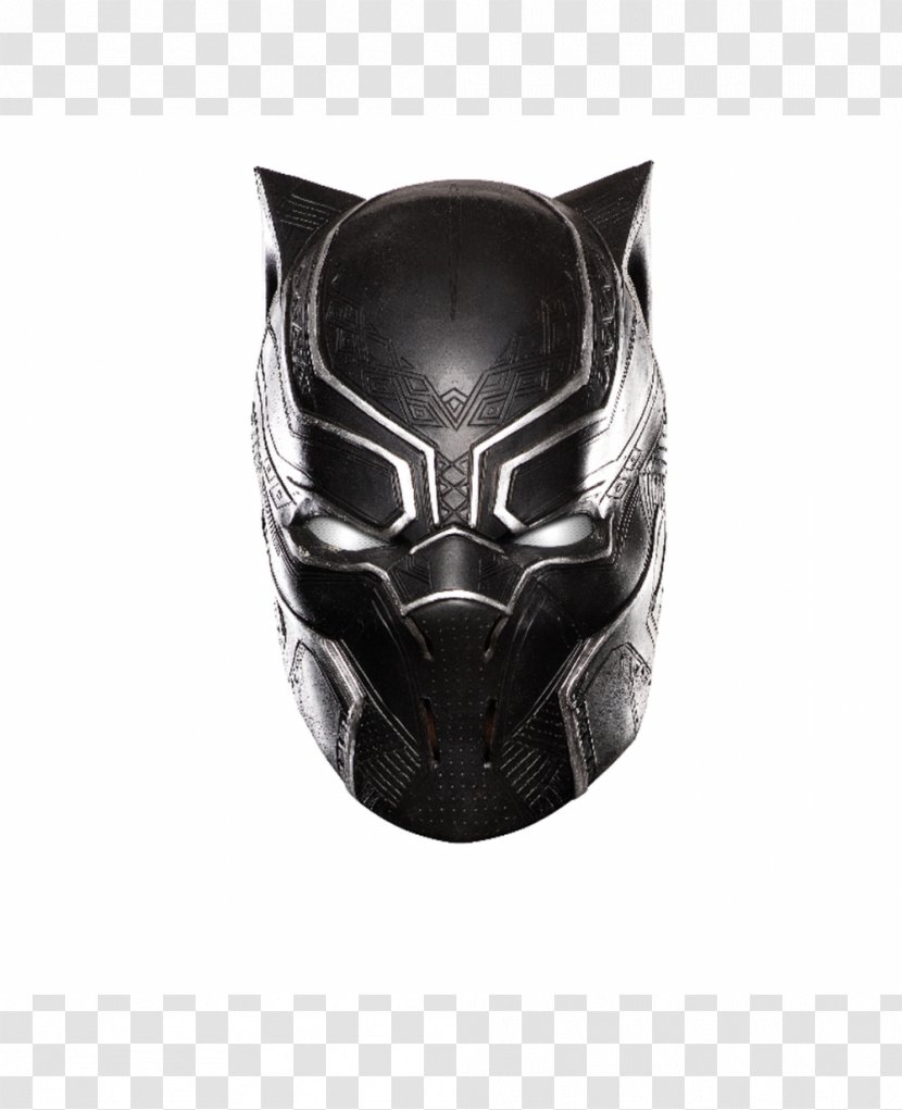 Black Panther Latex Mask Costume Marvel Comics - Captain America Transparent PNG