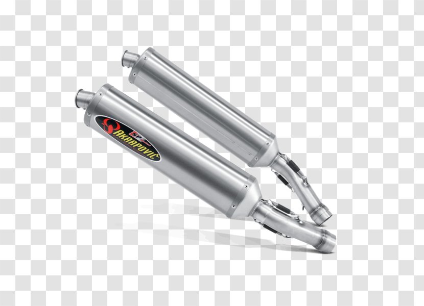 Exhaust System Aprilia RSV 1000 R Akrapovič Tuono - Hardware - Motorcycle Transparent PNG