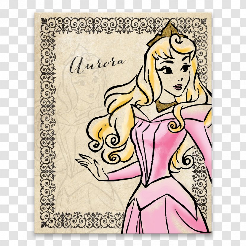 Princess Aurora Cinderella Belle Ariel Disney Transparent PNG