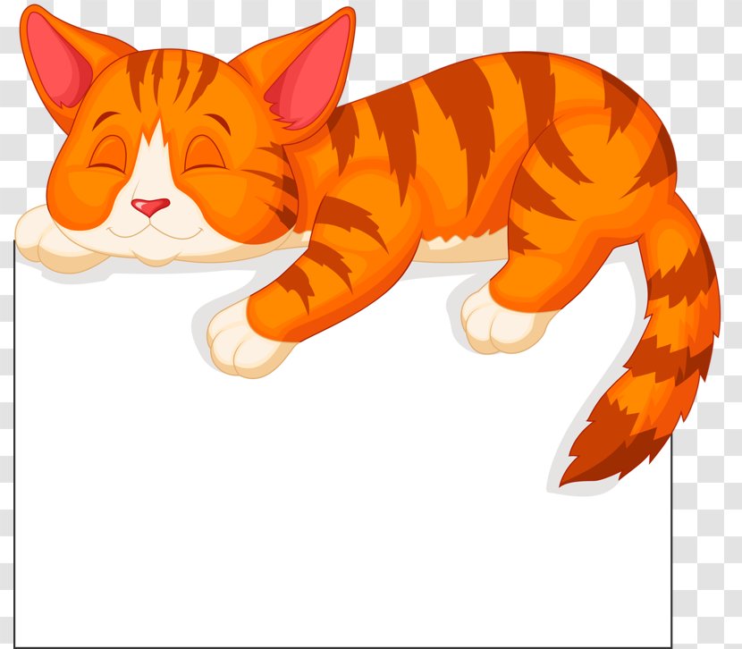 Cat Kitten Cartoon Illustration - Royaltyfree Transparent PNG