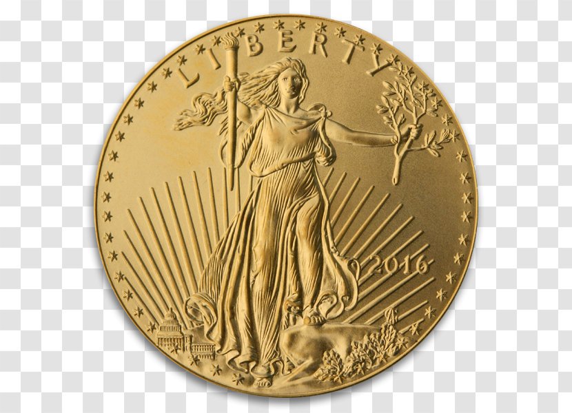 Gold Coin American Eagle Bullion - As An Investment Transparent PNG
