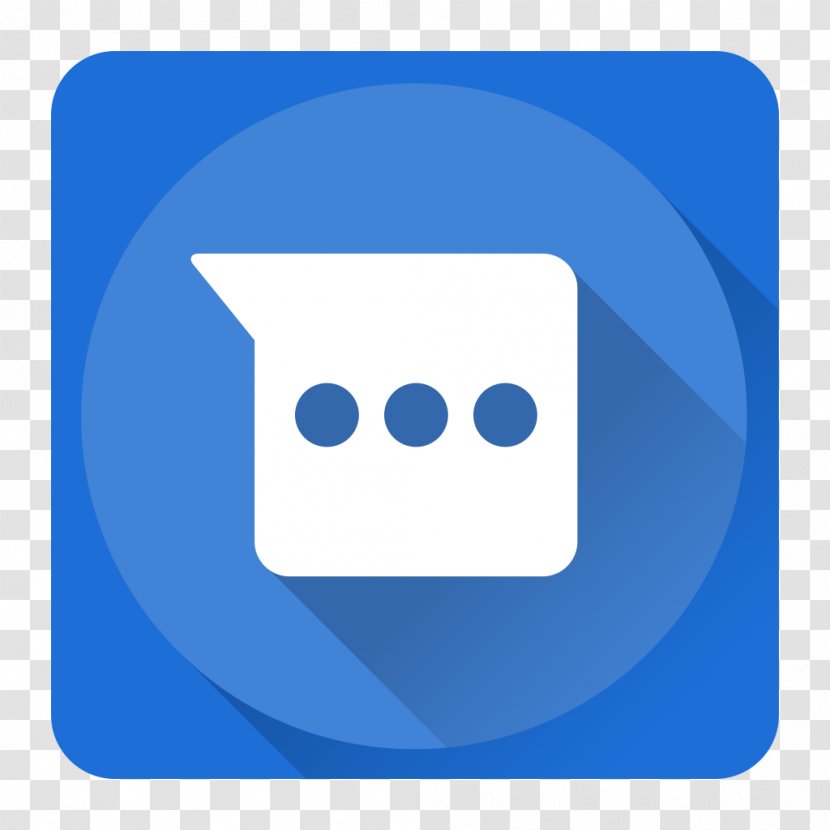 Blue Square Area - Facebook Messenger Transparent PNG