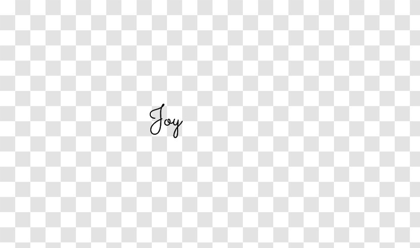 Logo Brand Line White - Joy Transparent PNG