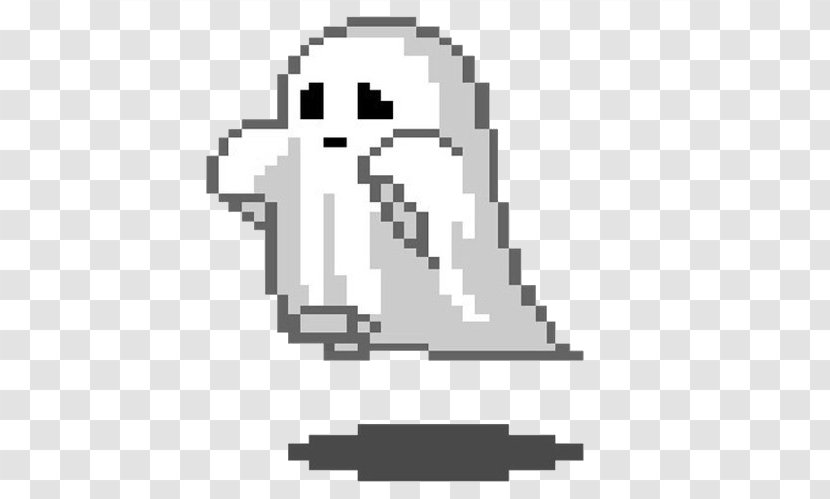 Pixel Art Animated Film Ghost Transparent PNG