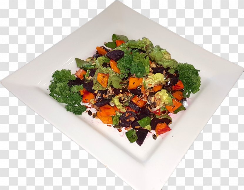 Salad Vegetarian Cuisine Leaf Vegetable Recipe Garnish - Food Transparent PNG