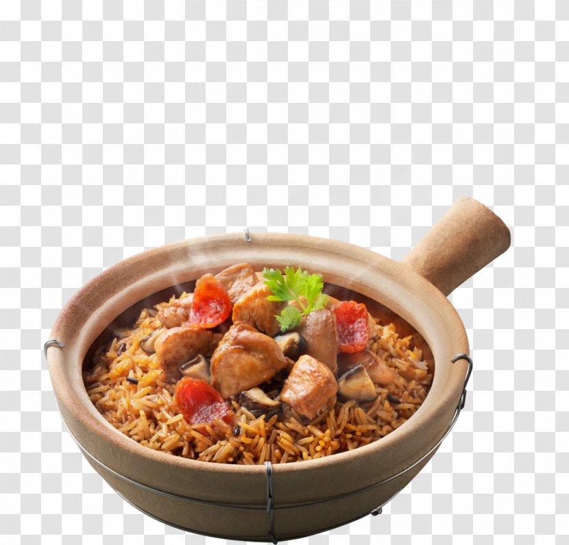 Claypot Chicken Rice Hainanese Curry Gumbo - American Food Transparent PNG