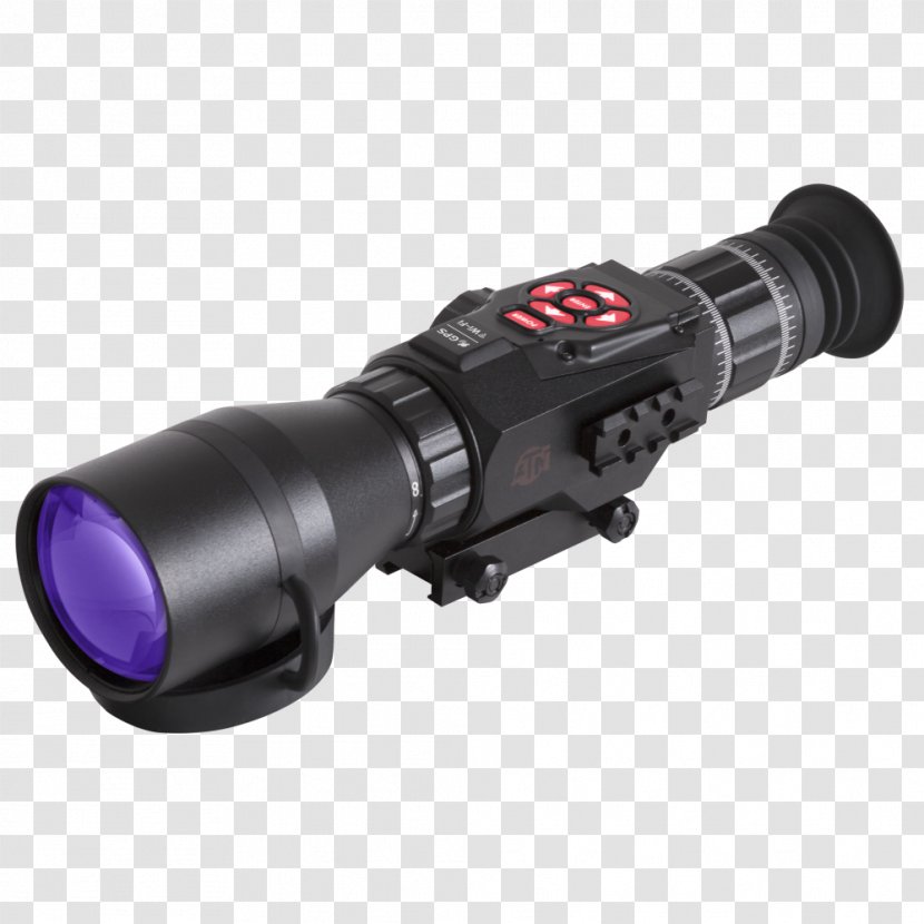 American Technologies Network Corporation Telescopic Sight Light Night Vision - Long Range Shooting - Optic Scope Transparent PNG