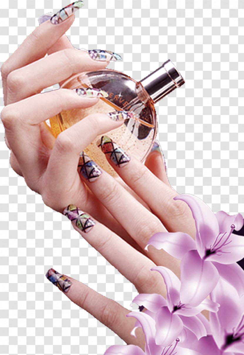 Nail Art Manicure Polish - Finger Transparent PNG