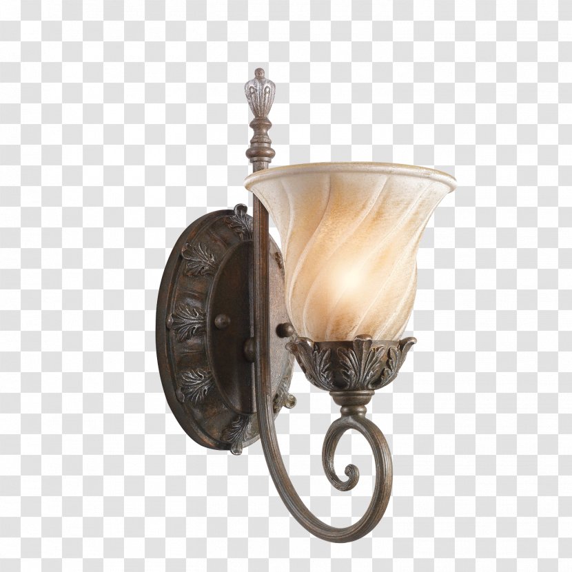 Lighting Sconce Kichler Light Fixture - Ceiling Transparent PNG