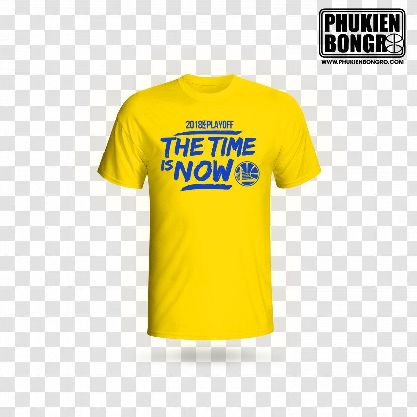 T-shirt Logo Sleeve Yellow - Tshirt Transparent PNG