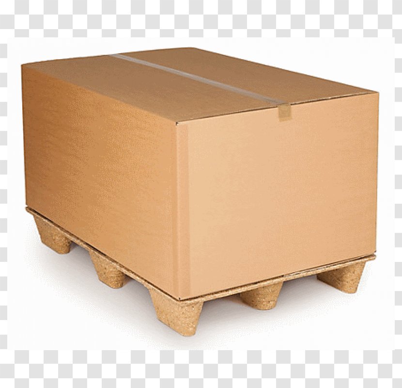 Paper Box Pallet Packaging And Labeling Cardboard - Table Transparent PNG