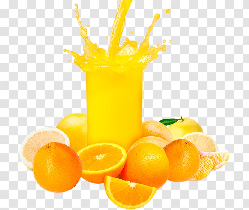 Orange Juice Fizzy Drinks Apple Drink - Juicer - Splash Transparent PNG