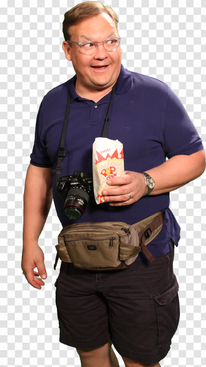 T-shirt Shoulder Bag Abdomen - Eating Popcorn Transparent PNG