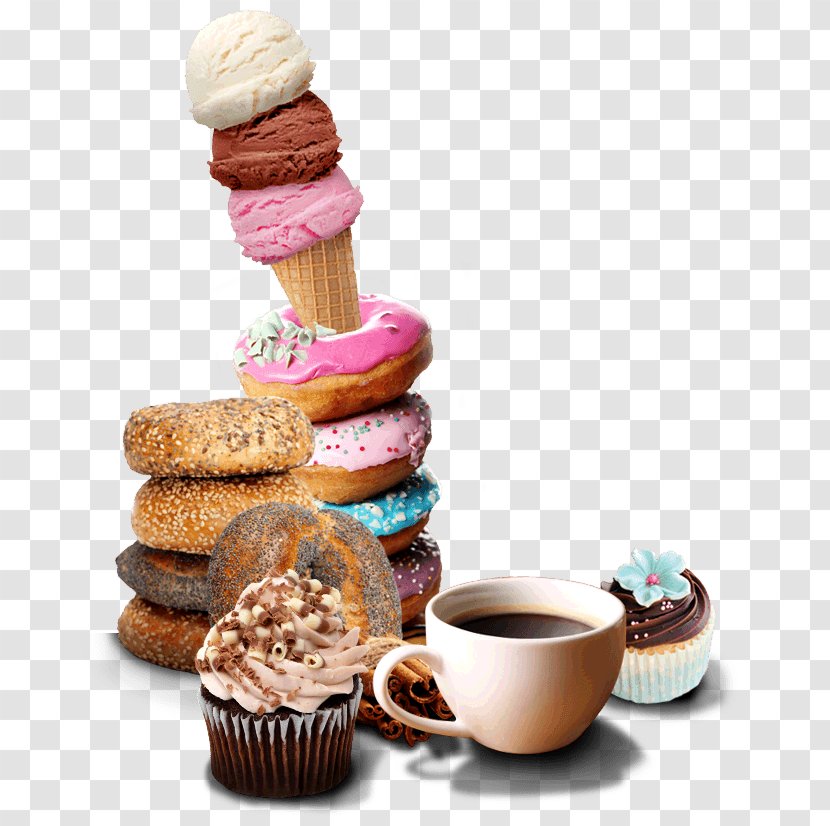 Ice Cream Muffin Fountain Treats & Island Market Sorbet Sunset Drive - Makers Transparent PNG
