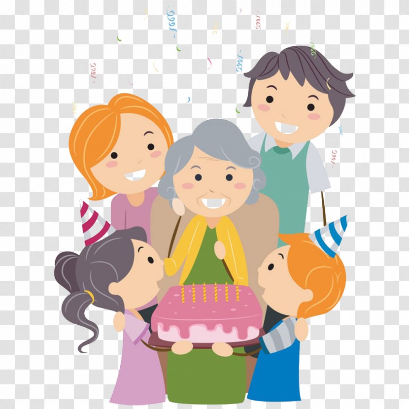 Birthday Grandparent Stock Photography Clip Art - Flower - Friends Together Transparent PNG