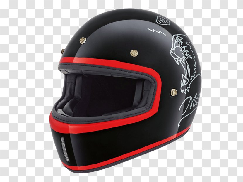 Motorcycle Helmets Scooter Café Racer - Helmet Transparent PNG