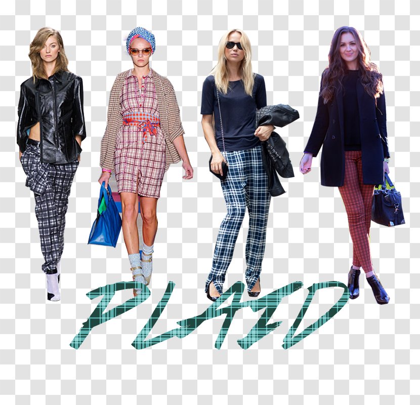 Tartan Fashion - Plaid Print Transparent PNG