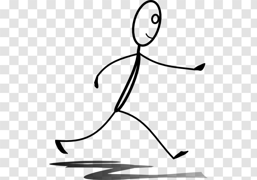 Stick Figure Running Drawing Clip Art - Aljazeeracom Transparent PNG