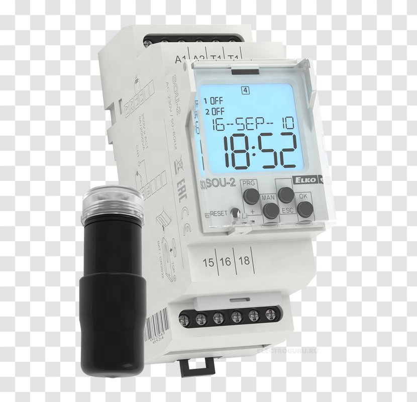 Electrical Switches DIN Rail Sensor Elko Ep Ru Ooo Schemerschakelaar - Information - Ltd Transparent PNG