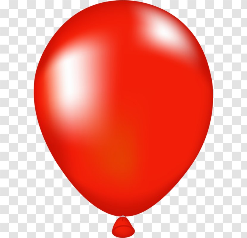 Red Toy Balloon Clip Art - Inflatable Transparent PNG