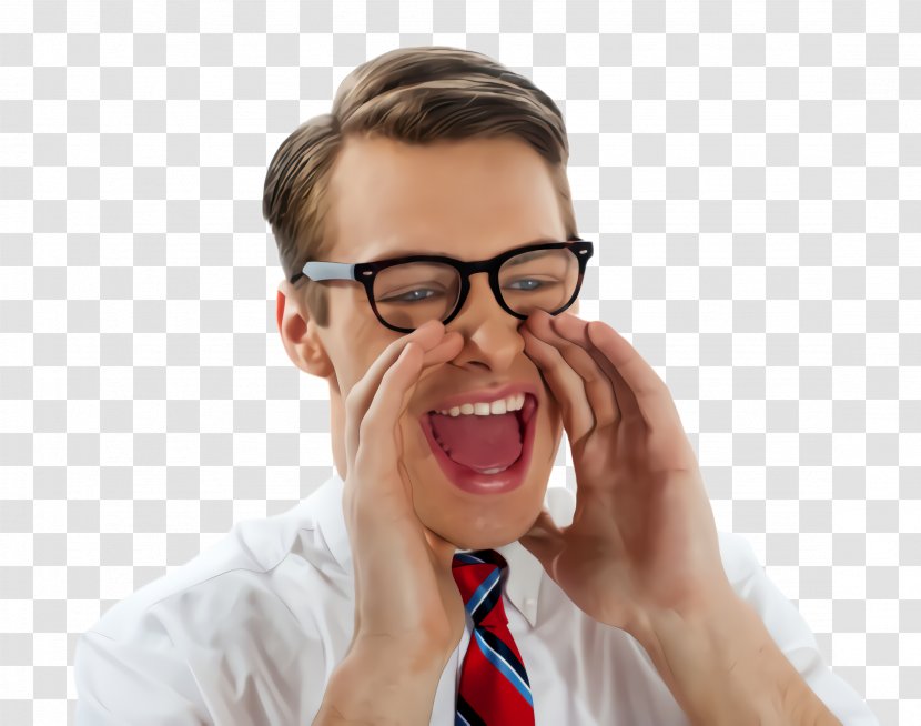 Glasses - Facial Expression - Gesture Mouth Transparent PNG