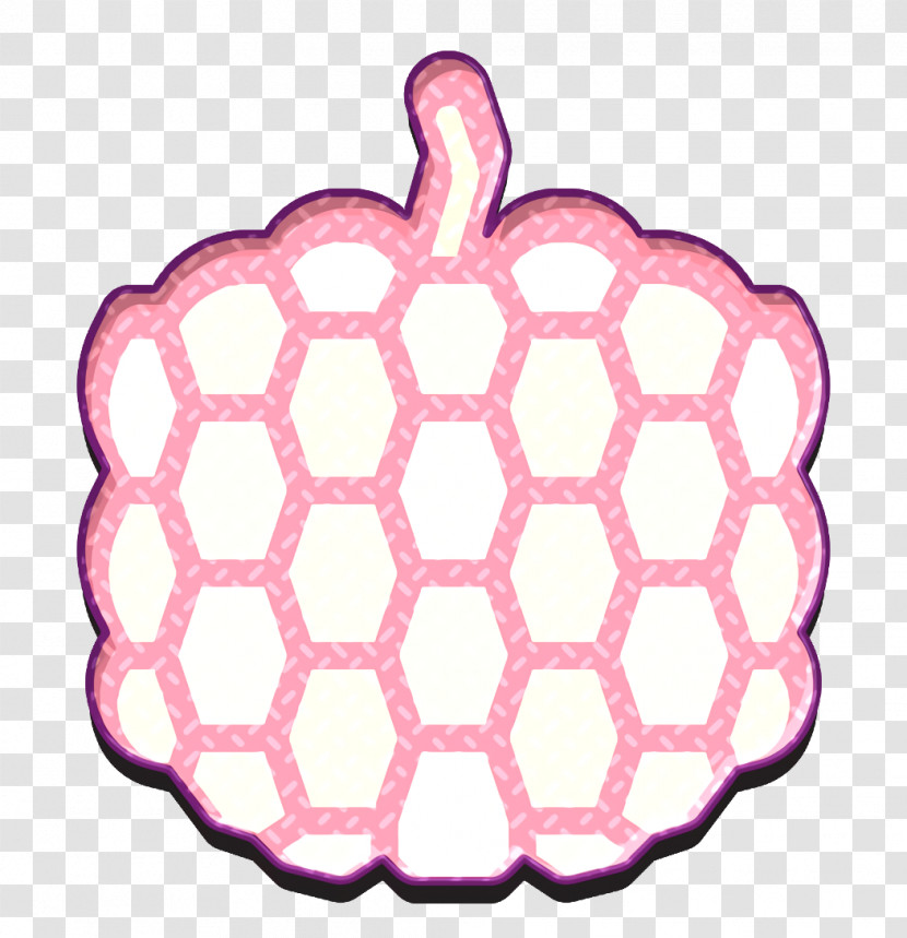 Fruit Icon Fruit And Vegetable Icon Custard Apple Icon Transparent PNG