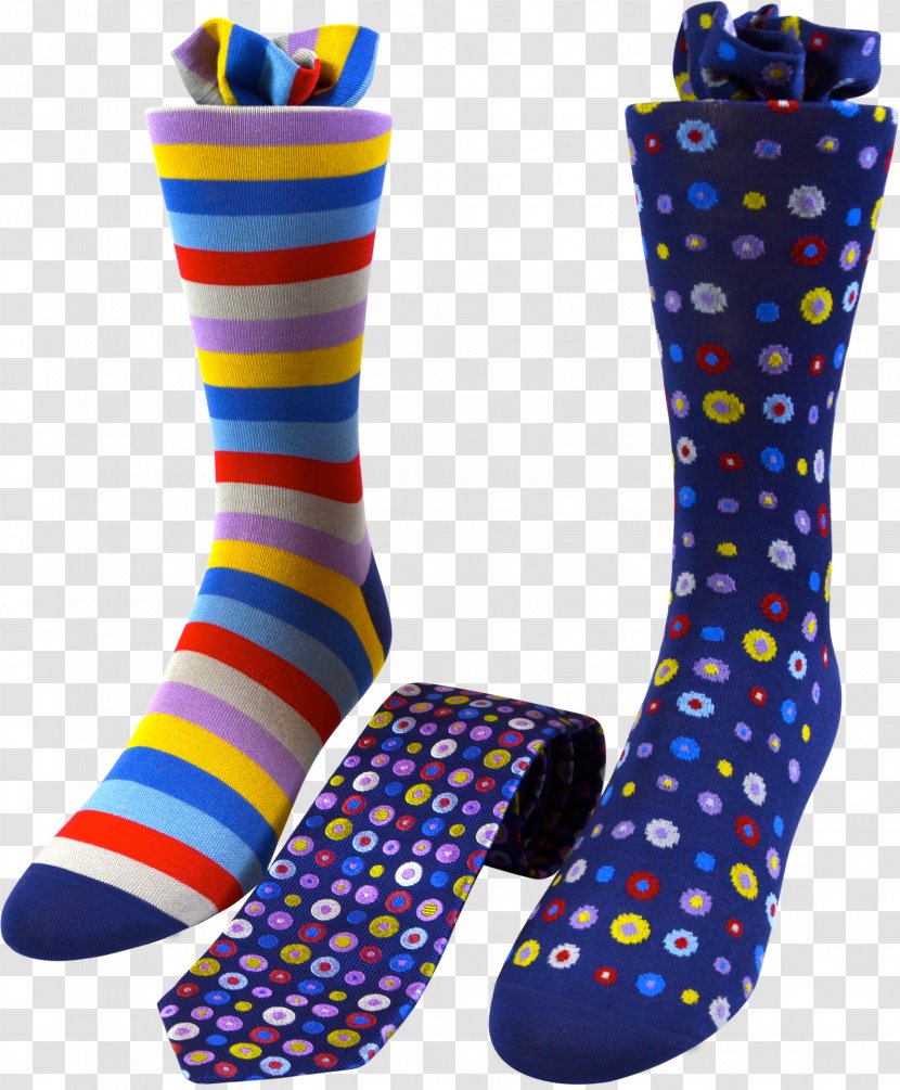 Sock Polka Dot Clothing Necktie - Dye - Fourinhand Transparent PNG