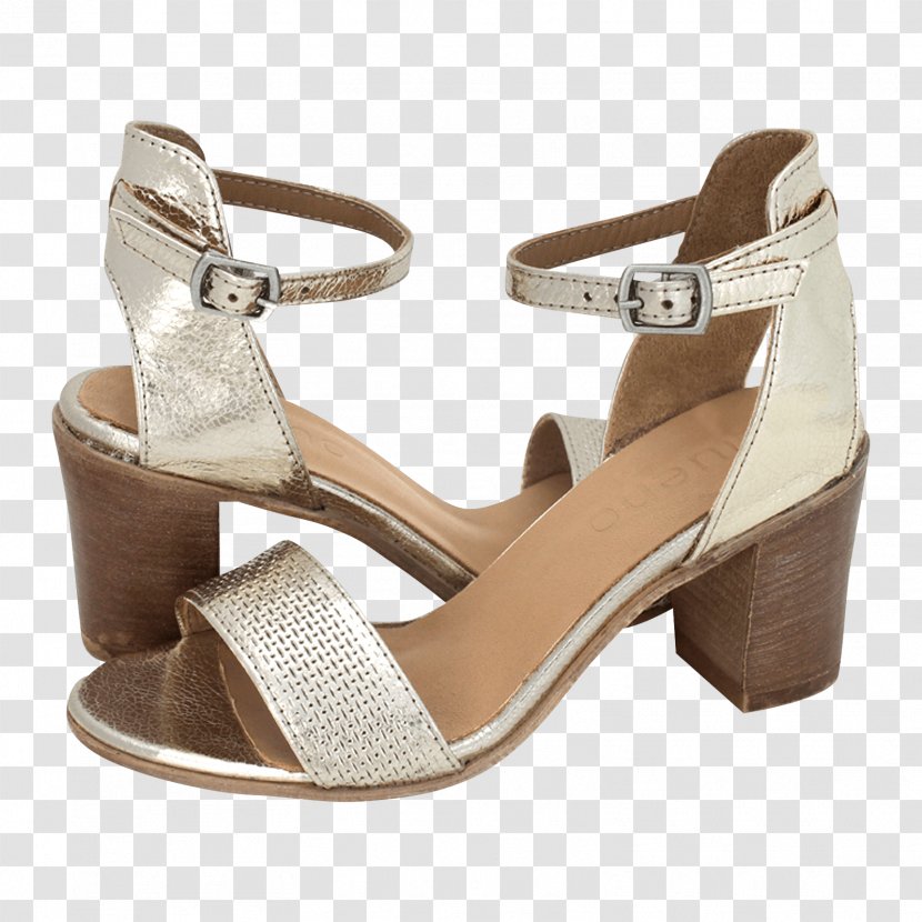 Seclin High-heeled Shoe Sandal Woman - Tan Transparent PNG