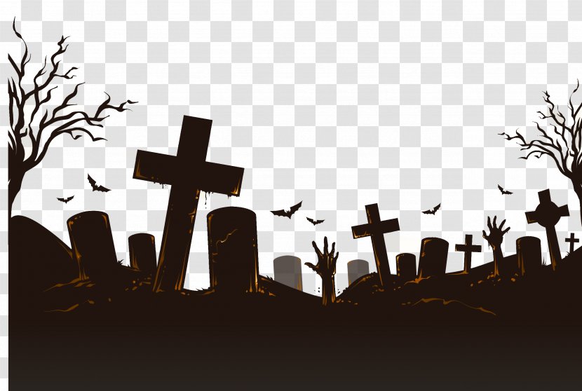 Cemetery Grave Headstone Clip Art - Logo Transparent PNG