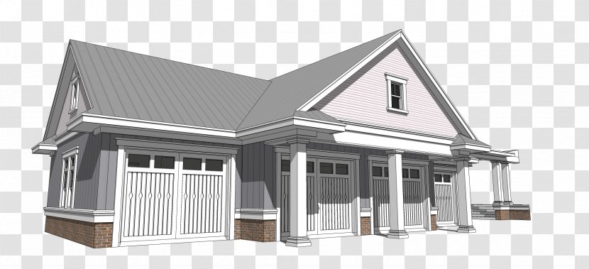 Window House Plan Roof Garage - Loft Transparent PNG