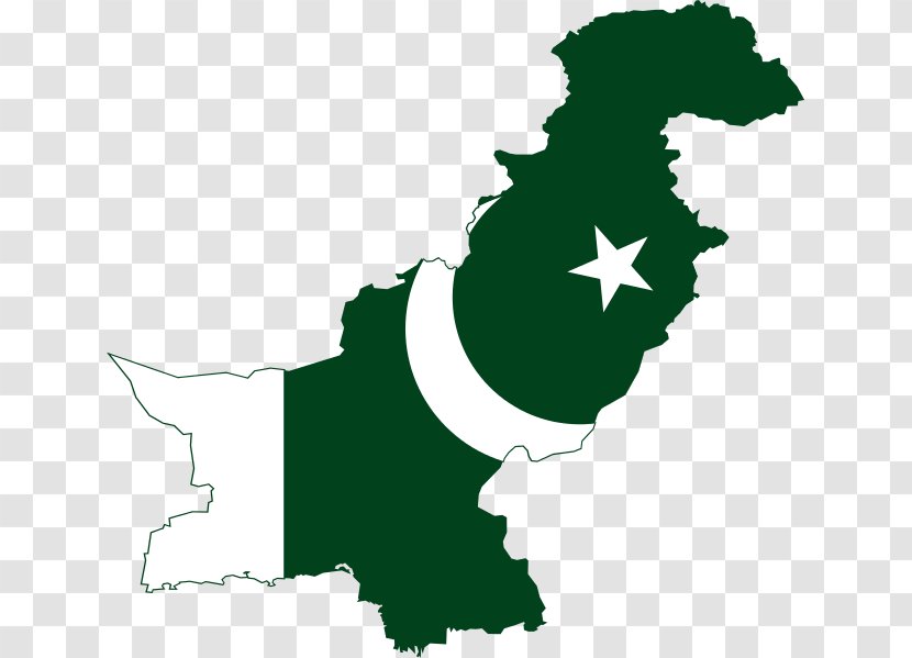 Flag Of Pakistan Map - Culture Transparent PNG