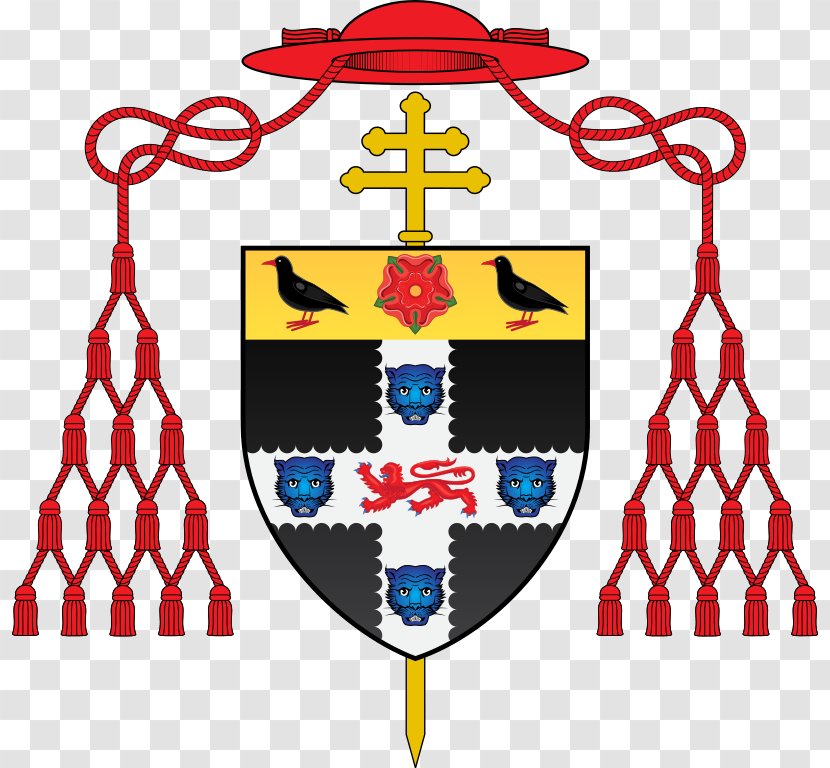 Christ Church Coat Of Arms Cardinal College Wikipedia Eltham Ordinance - Crest - Thomas Wolsey Transparent PNG