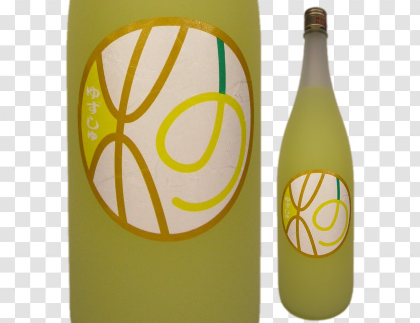 Glass Bottle Liqueur Wine - Lime Transparent PNG