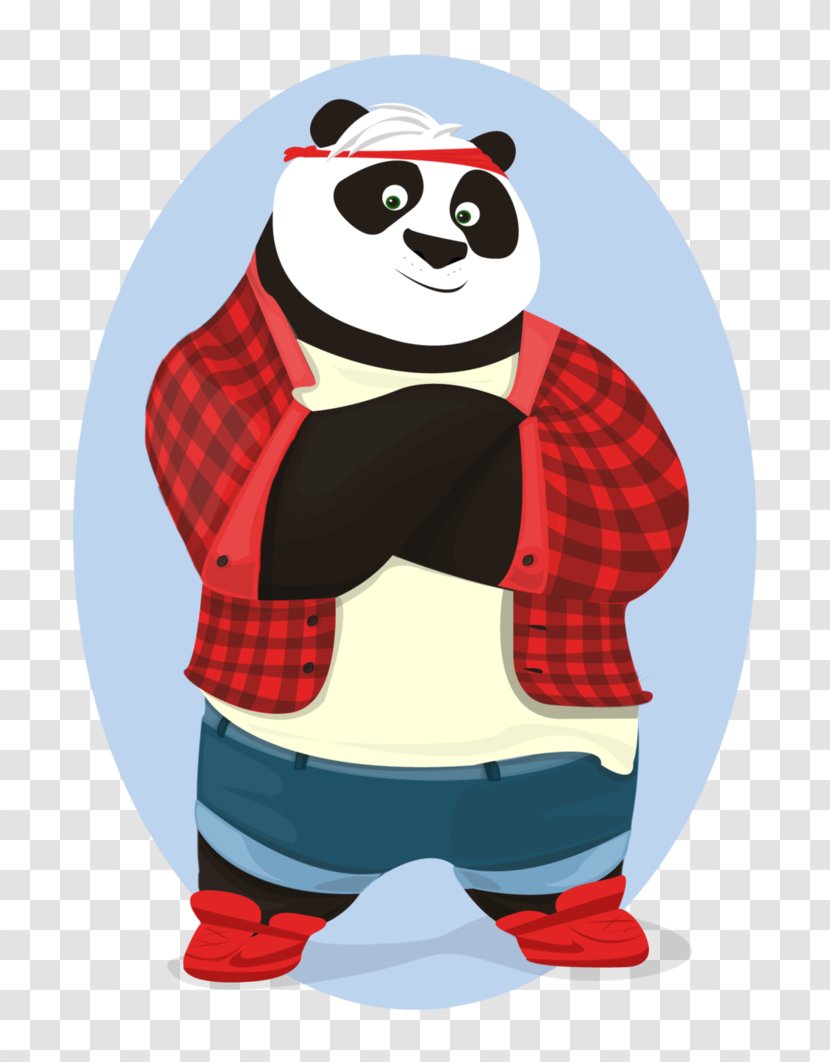 Illustration Clip Art Santa Claus (M) Pattern RED.M - Fictional Character - Kong Fu Panda Transparent PNG