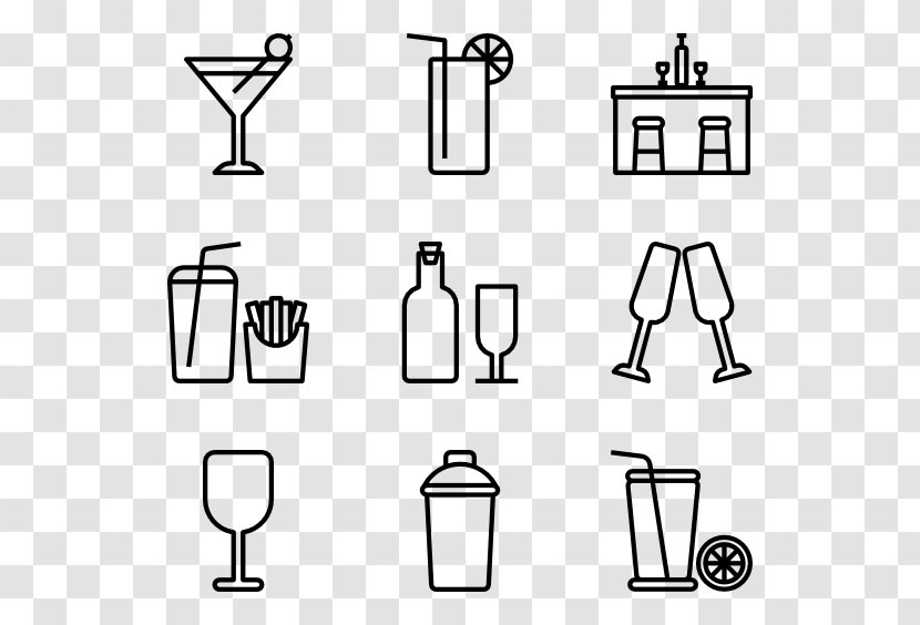 Bar Liquor Drawing - Logo - Alcohol Drinks Transparent PNG