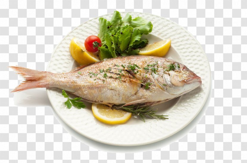 Fried Fish Dish Cooking Recipe - Steamed Transparent PNG