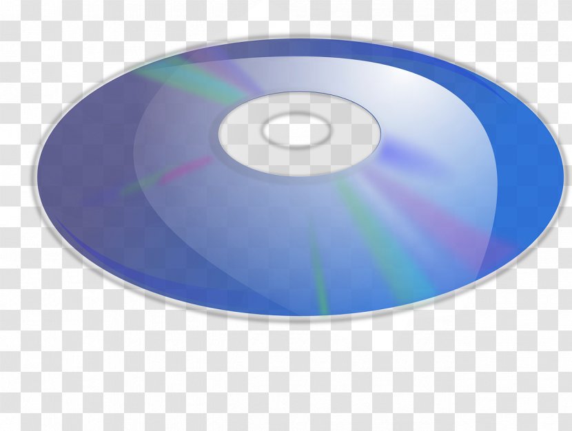 Compact Disc Disk Image Storage DVD - Blue - Cd Drive Transparent PNG