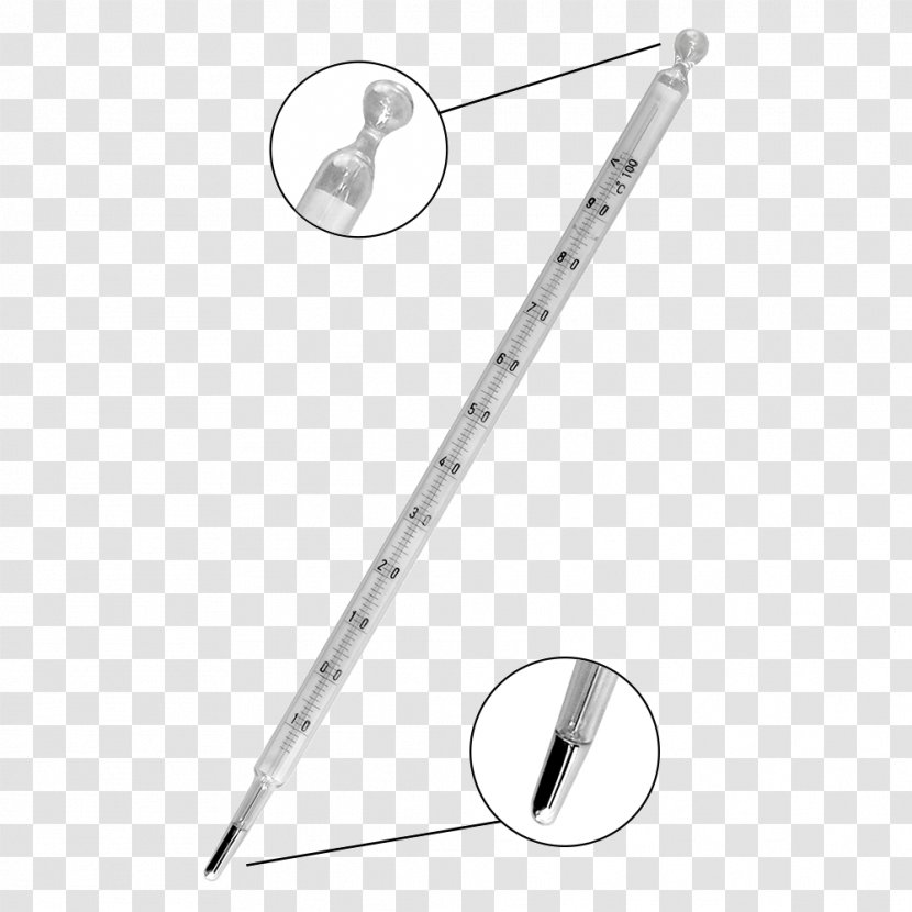 Mercury-in-glass Thermometer Body Jewellery - Price - Glass Transparent PNG