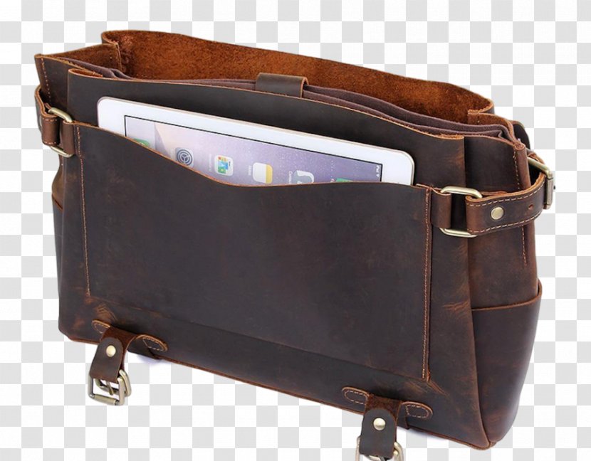 Handbag Leather Messenger Bags Briefcase - Fashion Accessory - Bag Transparent PNG