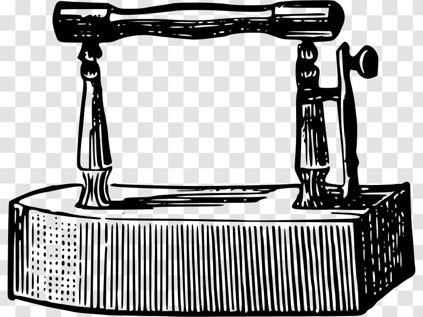 Hair Iron Clothes Antique Drawing Clip Art - Vintage Clothing Transparent PNG