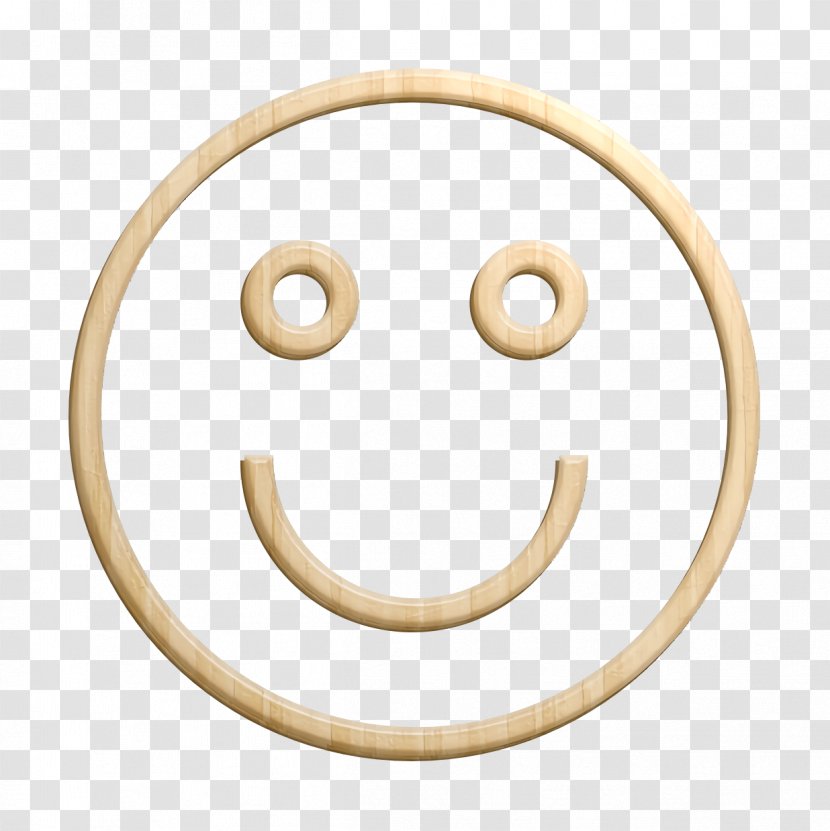 Emotion Icon Essential Happy - Emoticon - Metal Oval Transparent PNG