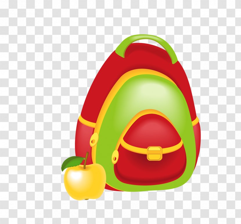 Icon - Scalable Vector Graphics - Cartoon Cute Little Red Bag Transparent PNG