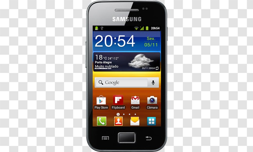 Samsung Galaxy Ace Plus Xcover Pocket - Smartphone - Rom Transparent PNG