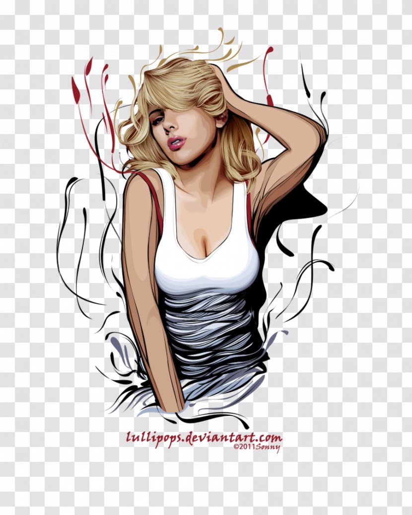 Scarlett Johansson Female DeviantArt - Watercolor Transparent PNG