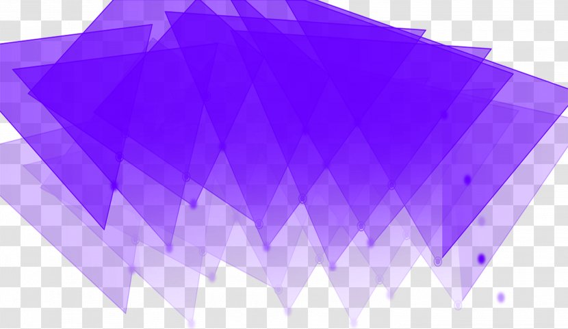 Purple Triangle Polxedgono Irregular Mulberry - Gradient Triangles Posters Transparent PNG