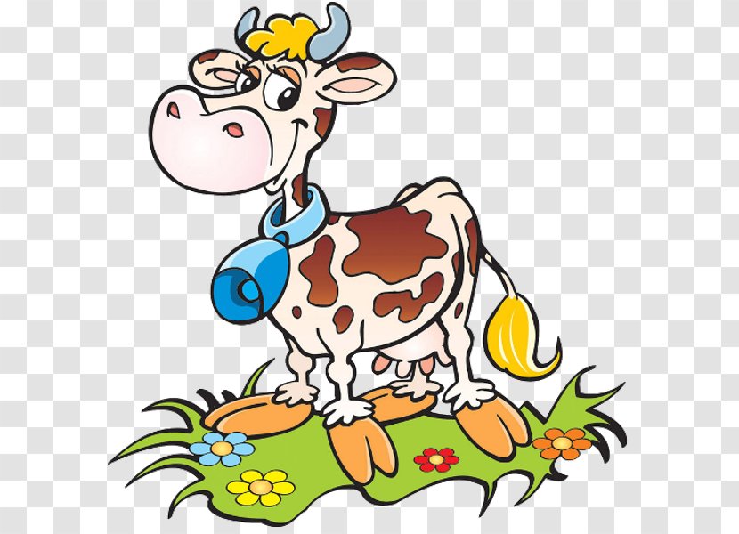 Cattle Funny Animal Little Cow Clip Art - Farm Transparent PNG
