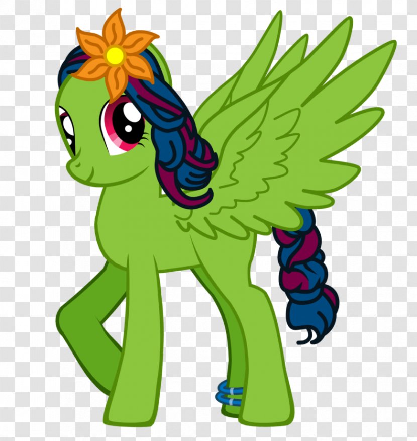 My Little Pony Horse Winged Unicorn Ponytail - Leaf Transparent PNG