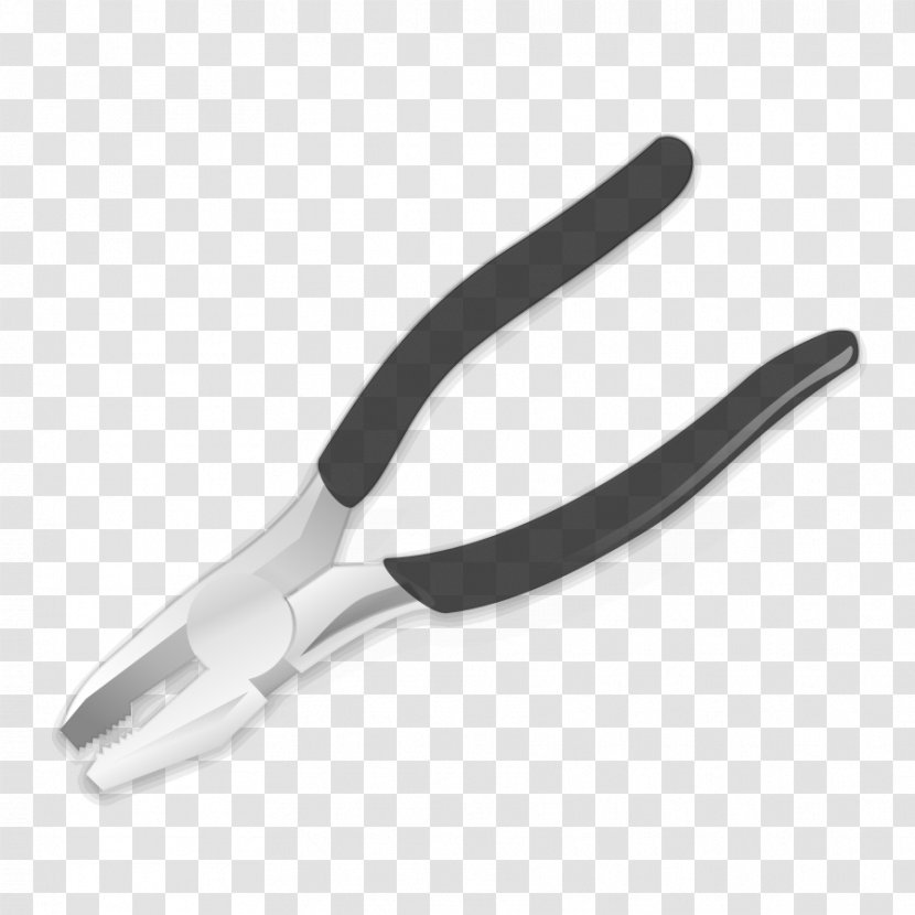 Diagonal Pliers Tool Needle-nose Clip Art - Plier Transparent PNG