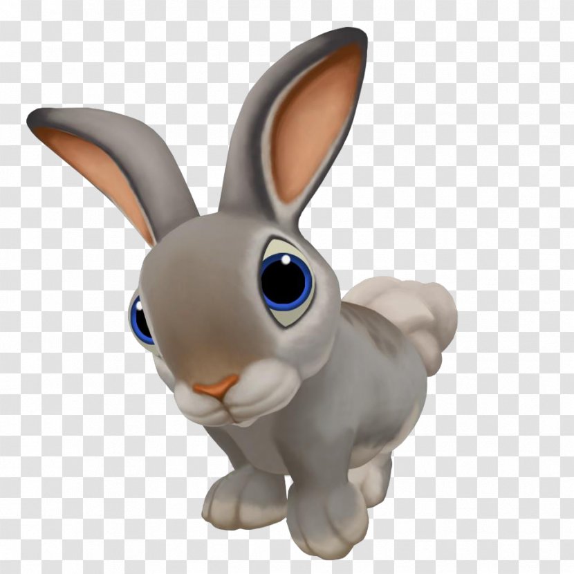 Domestic Rabbit Easter Bunny Hare - Angora - Transparent Transparent PNG