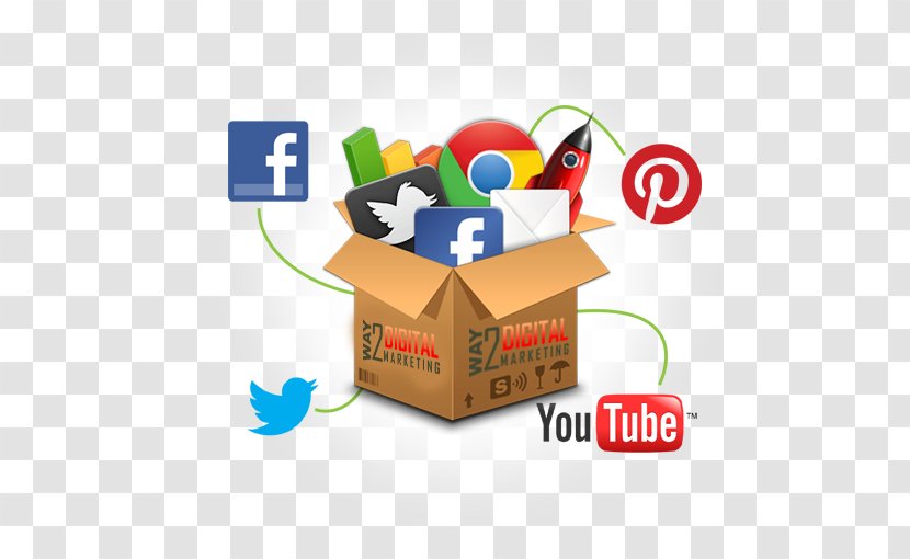 Digital Marketing Social Media Search Engine Optimization - Box Transparent PNG